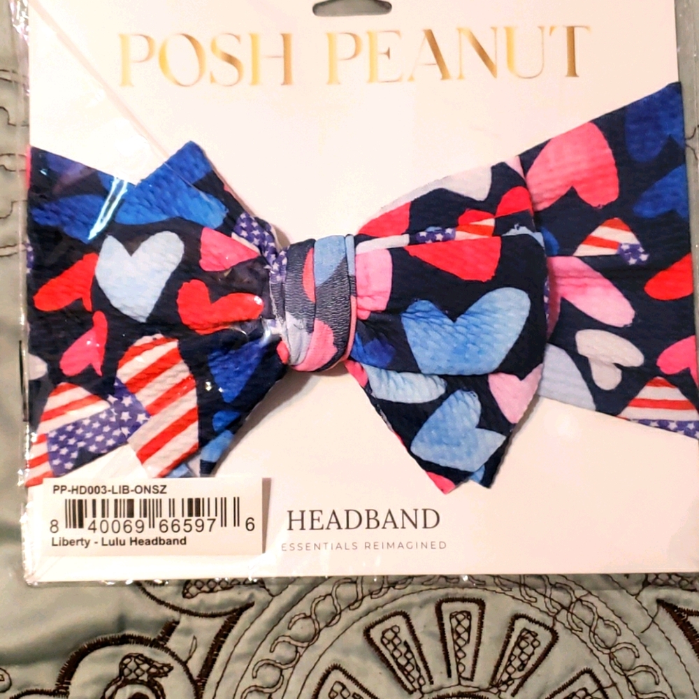 POSH PEANUT HAIRBOW